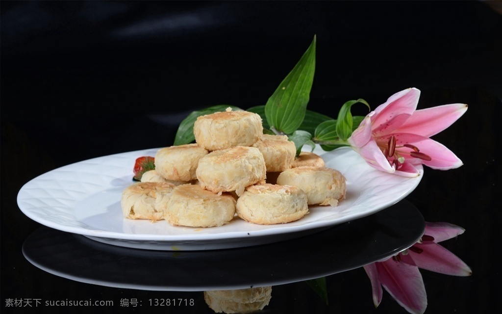 鲜花 玫瑰 酥 饼 鲜花玫瑰酥饼 美食 传统美食 餐饮美食 高清菜谱用图