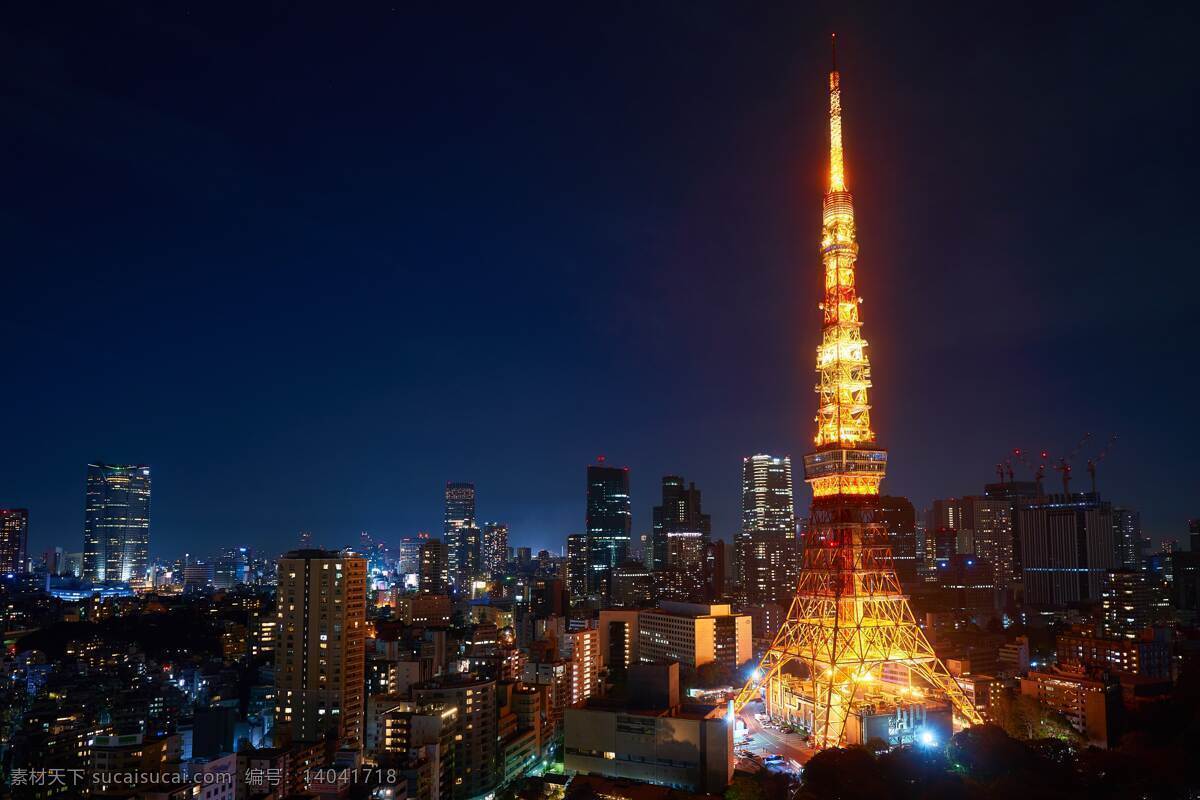 巴黎铁塔夜景 建筑 天空 城市 高楼 璀璨 夜景 灯光 自然景观 建筑景观