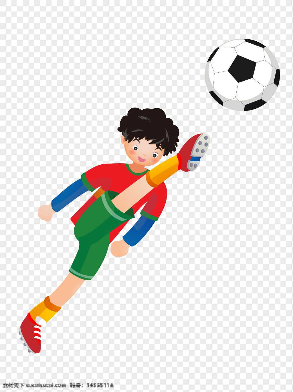 踢足球 中国 男孩 人物 设计 矢量图 足球 中国男孩人物设计