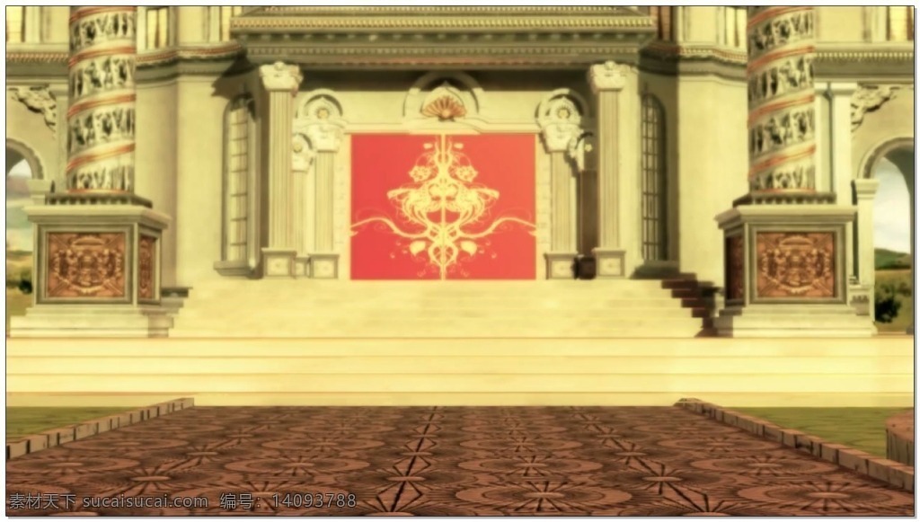 標(biāo)志 建筑 視頻 高清視頻素材 視頻素材 動態(tài)視頻素材 金碧輝煌
