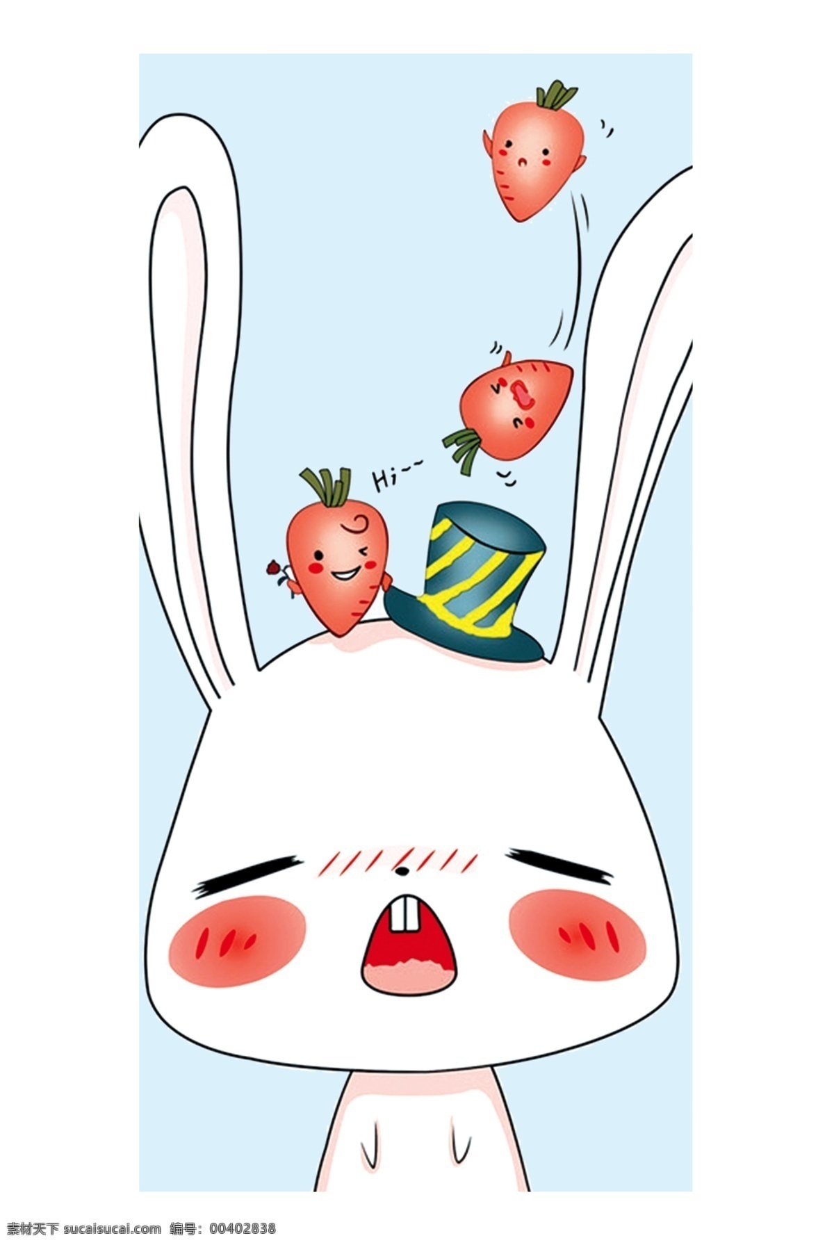 新款手机壳 时尚手机壳 潮流手机壳 新潮手机壳 兔子 萌 可爱兔子 可爱兔 兔兔 包装设计