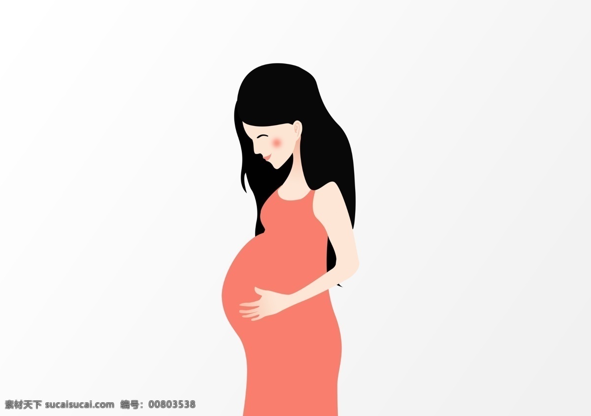 母亲节 手绘 人物 女性 元素 母亲节元素 母亲节素材 少女 女人 妈妈 母亲 代孕 怀孕元素 卡通人物 卡通素材 海报元素 展架素材