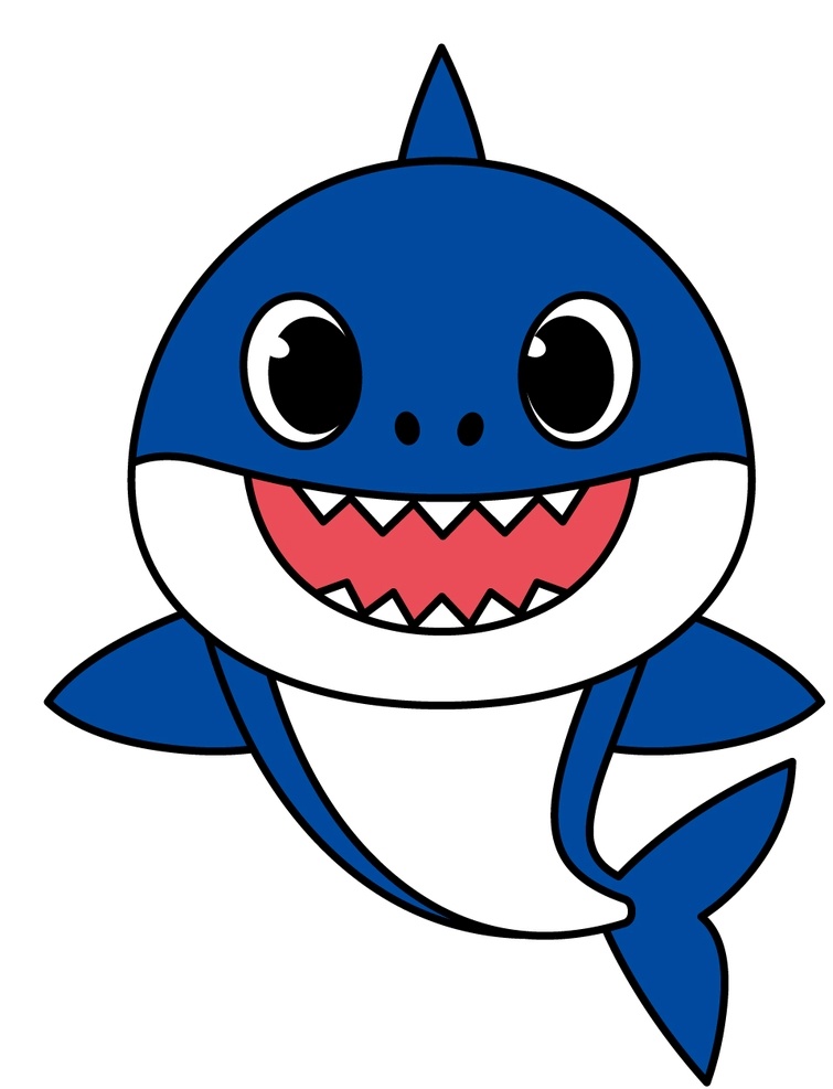 鲨鱼图片 鲨鱼 卡通 儿童 矢量 动漫动画