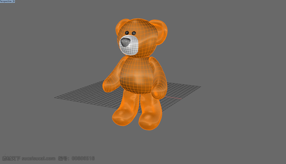 熊 娃娃 模型 模板 熊3d模型 小熊模型 泰迪熊模型 熊公仔模型 泰迪 公仔