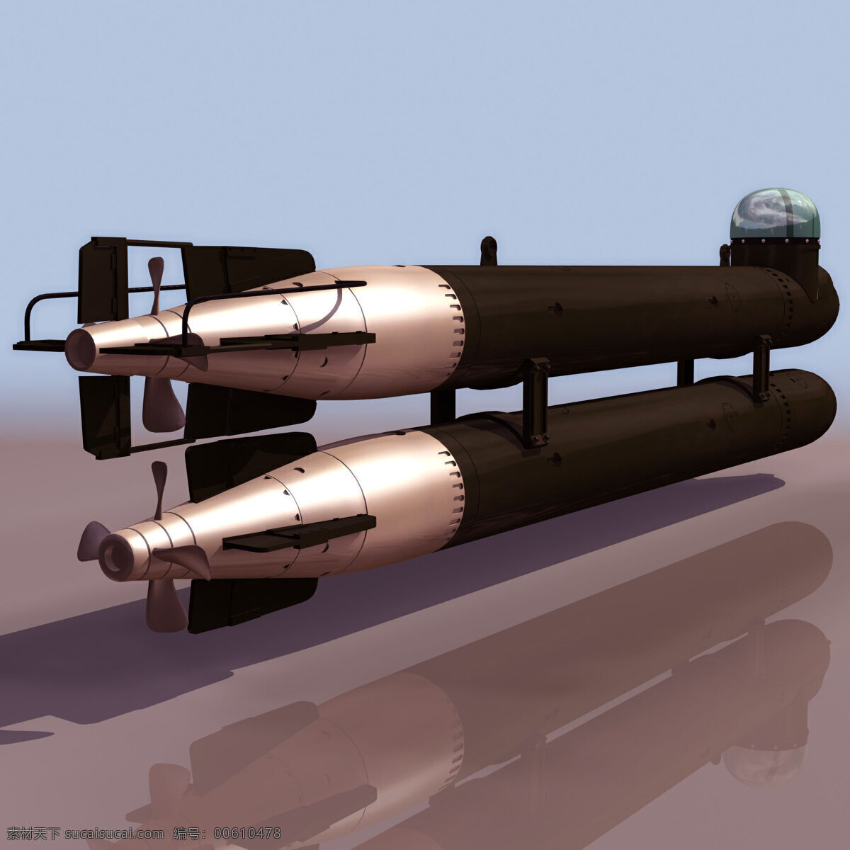 潜水艇 模型 neger 军事模型 潜水艇模型 海军武器库 3d模型素材 其他3d模型