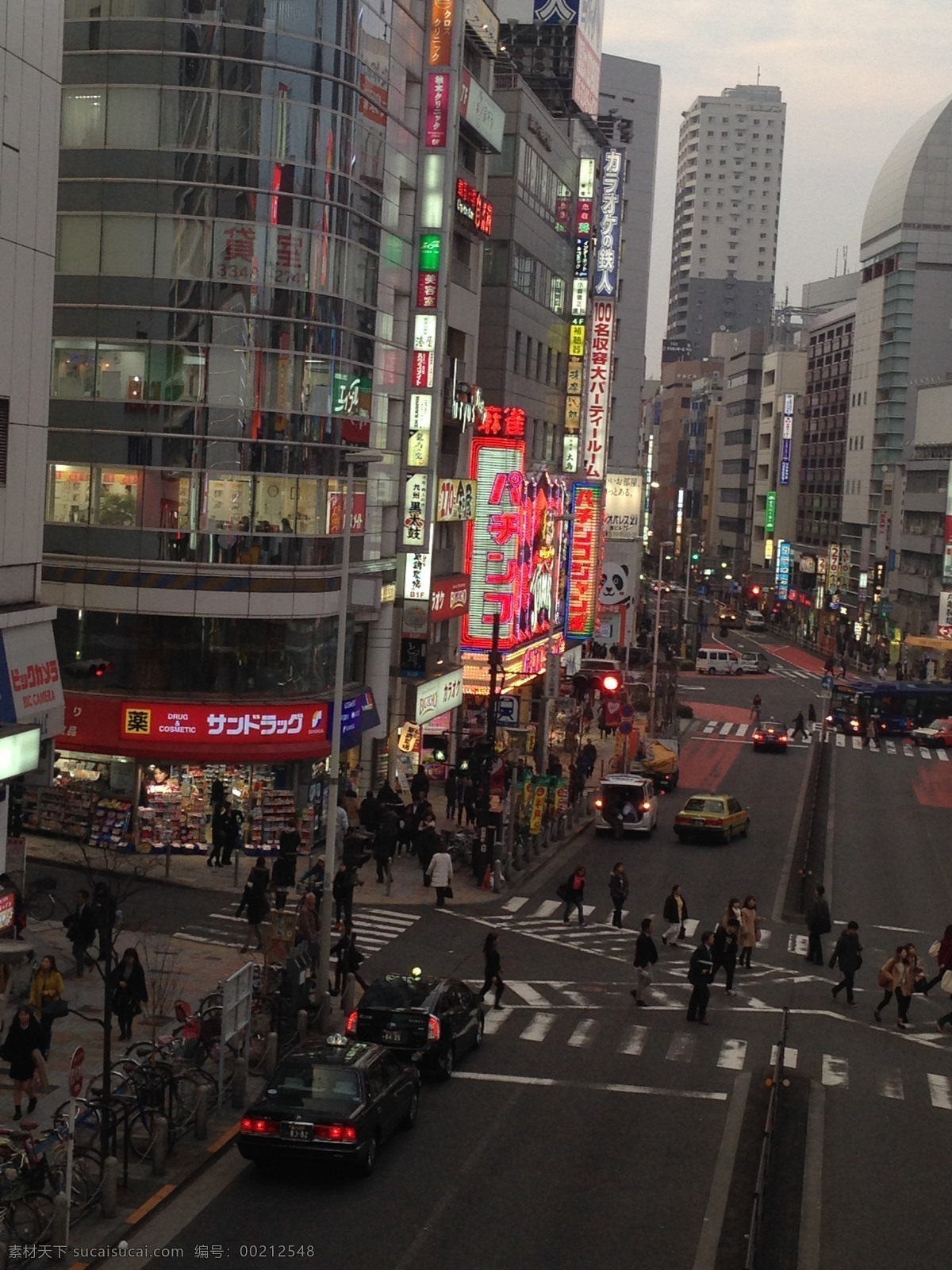 日本街景 日本 街头 东京 新宿 夜景 天桥 霓虹灯 大厦 大阪 国外旅游 旅游摄影