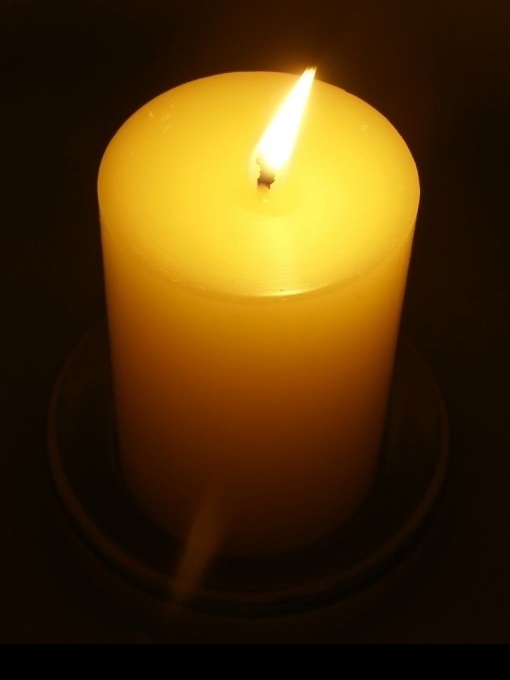 蜡烛 生活用品 燃烧 火苗 生活百科 生活家居用品 烛光蜡烛 摄影图库