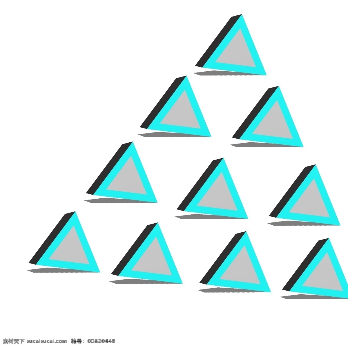 科技 不规则 图形 三角 锥 科学技术 信息技术 先进 科学 文明 不规则图形 冷色系 冷色调 几何图形 几何体 小物件 三角锥