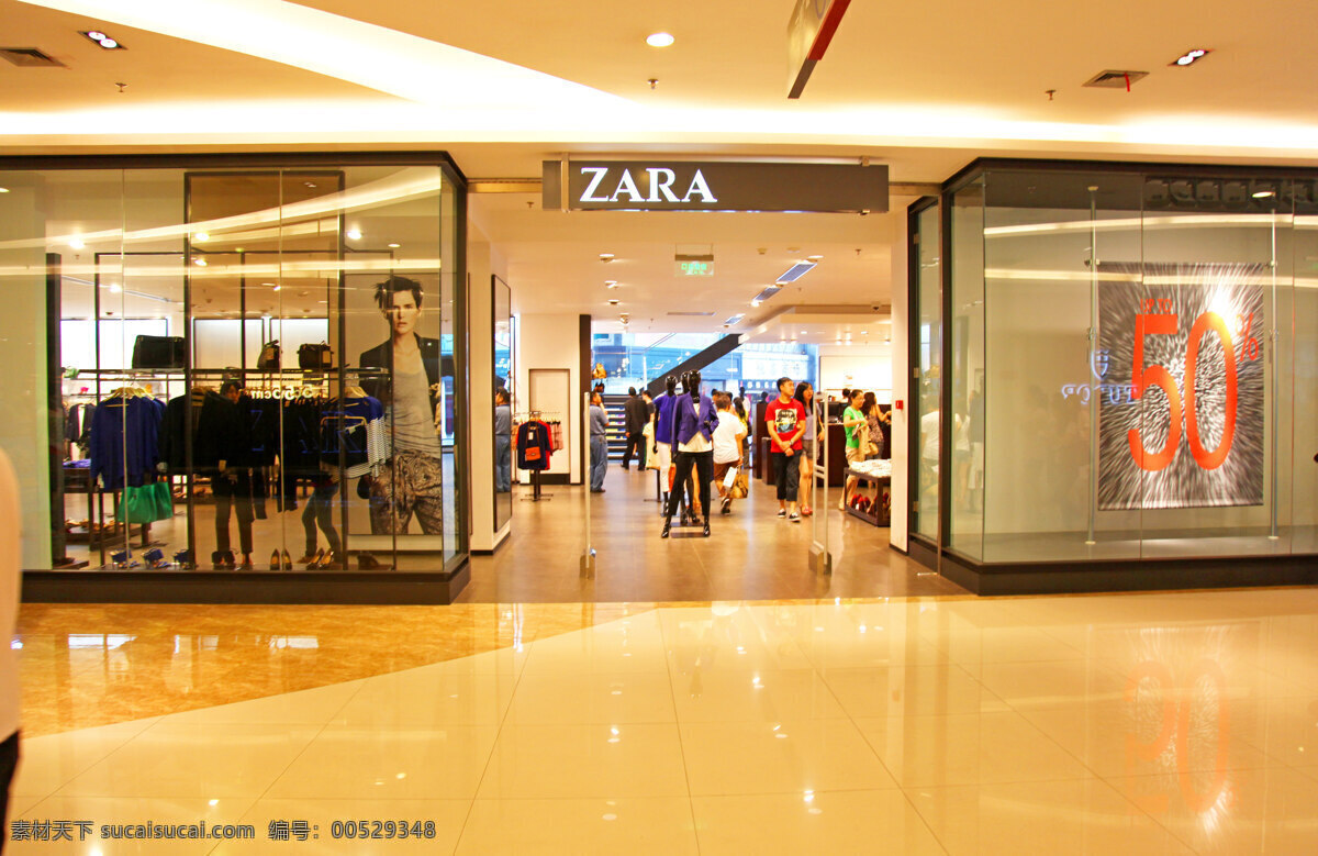 zara 专卖店 服装 室内 室内摄影 建筑园林