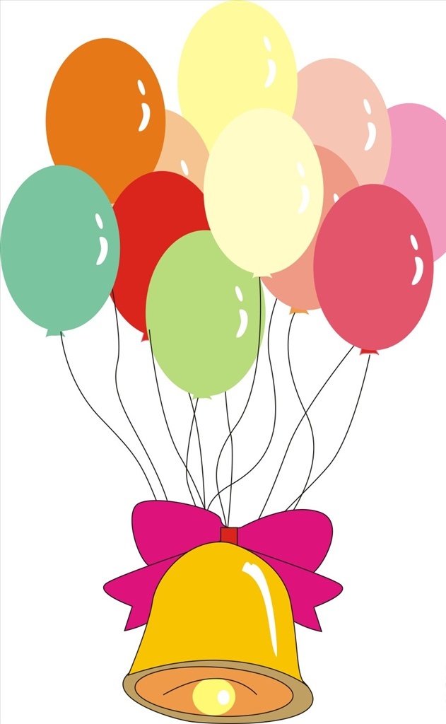 气球图片 蓝色气球 多彩气球 气球 节日素材 气球背景 免扣气球 气球素材 彩色气球 铃铛 蝴蝶结 室内广告设计