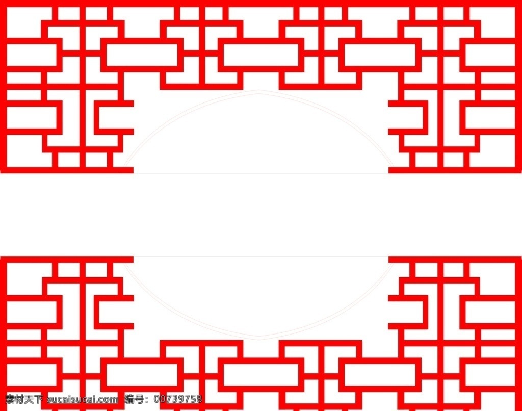 古典框 回廊 古典边框 条纹线条 底纹边框 矢量