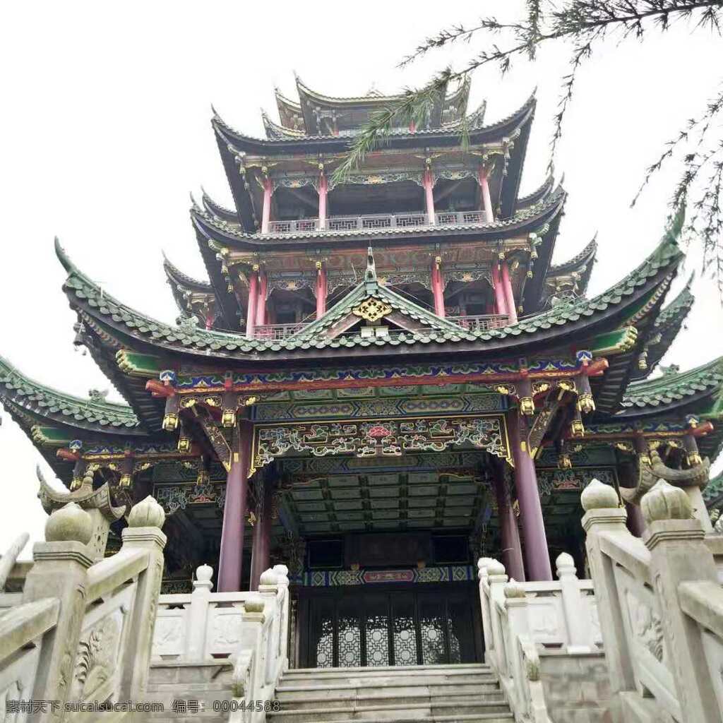 鸿恩寺 重庆市 公园 建筑物 宏伟 摄影图片 自然景观 自然风景