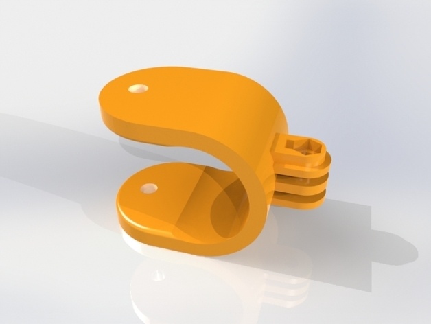 吸尘器管也许 gopro 安装 毫米 山 3d打印模型 游戏玩具模型 35mm gopromount vacuumcleaner