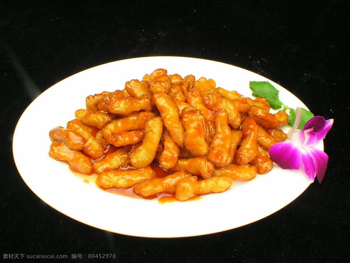 糖醋里脊 川菜 小炒 美食 传统美食 餐饮美食