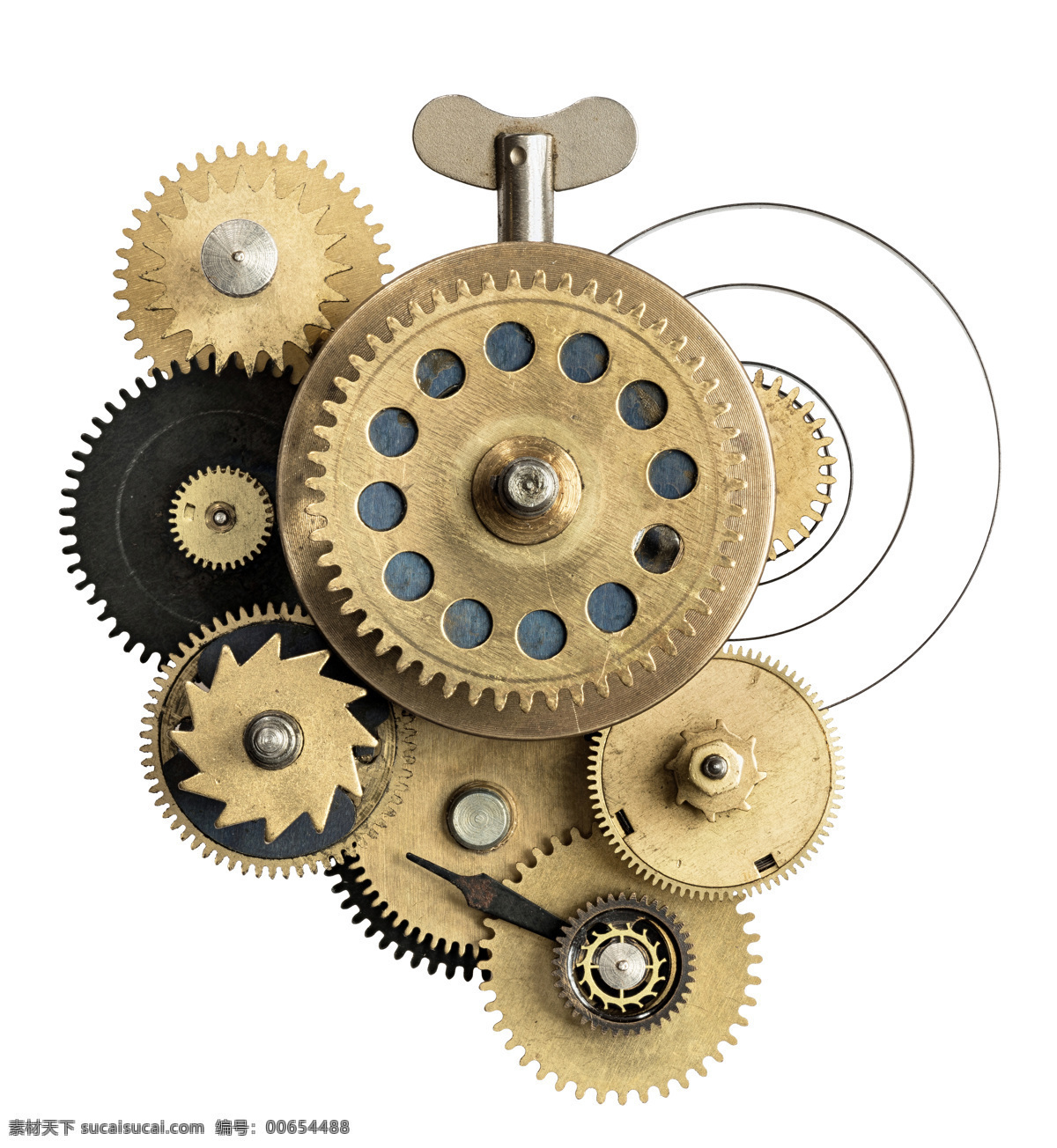 齿轮机械 钟表内部 齿轮 机械 工业生产 现代科技