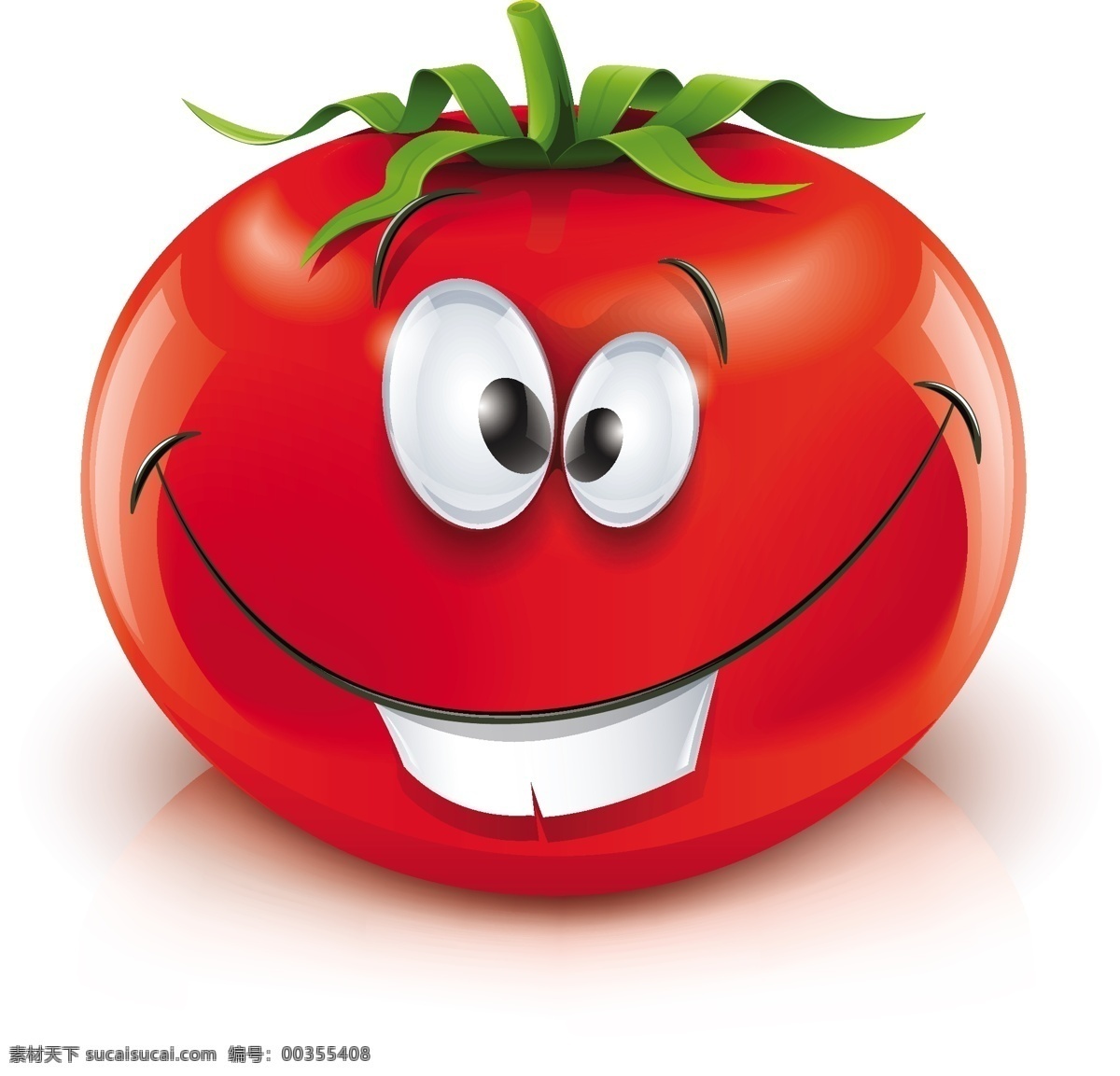 卡通西红柿素材免费下载 - 觅知网