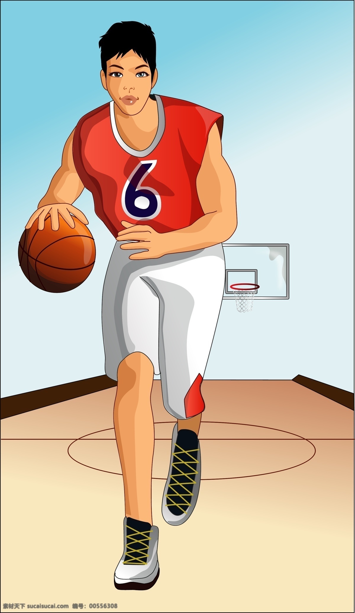 篮球比赛人物 篮球矢量图 篮球 矢量 麦迪 火箭 nba 姚明 油画 人物 画 运动 扣篮 起跳 宣传 精神 上进 矢量素材 其他矢量 体育运动 文化艺术