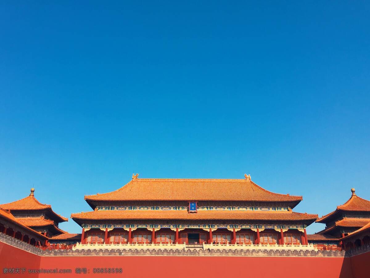 北京故宫 复古 背景 海报 素材图片 北京 故宫 杂图 旅游摄影
