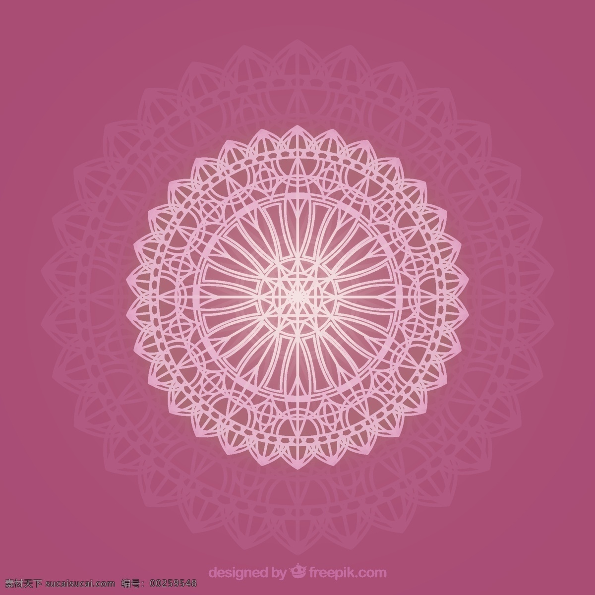 粉红 底色 上 观赏 曼荼罗 背景 抽象的 花的 一方面 几何 瑜伽 手绘 装饰 曼陀罗 粉红色 花的背景 绘画 几何背景 形态 花卉装饰 粉色