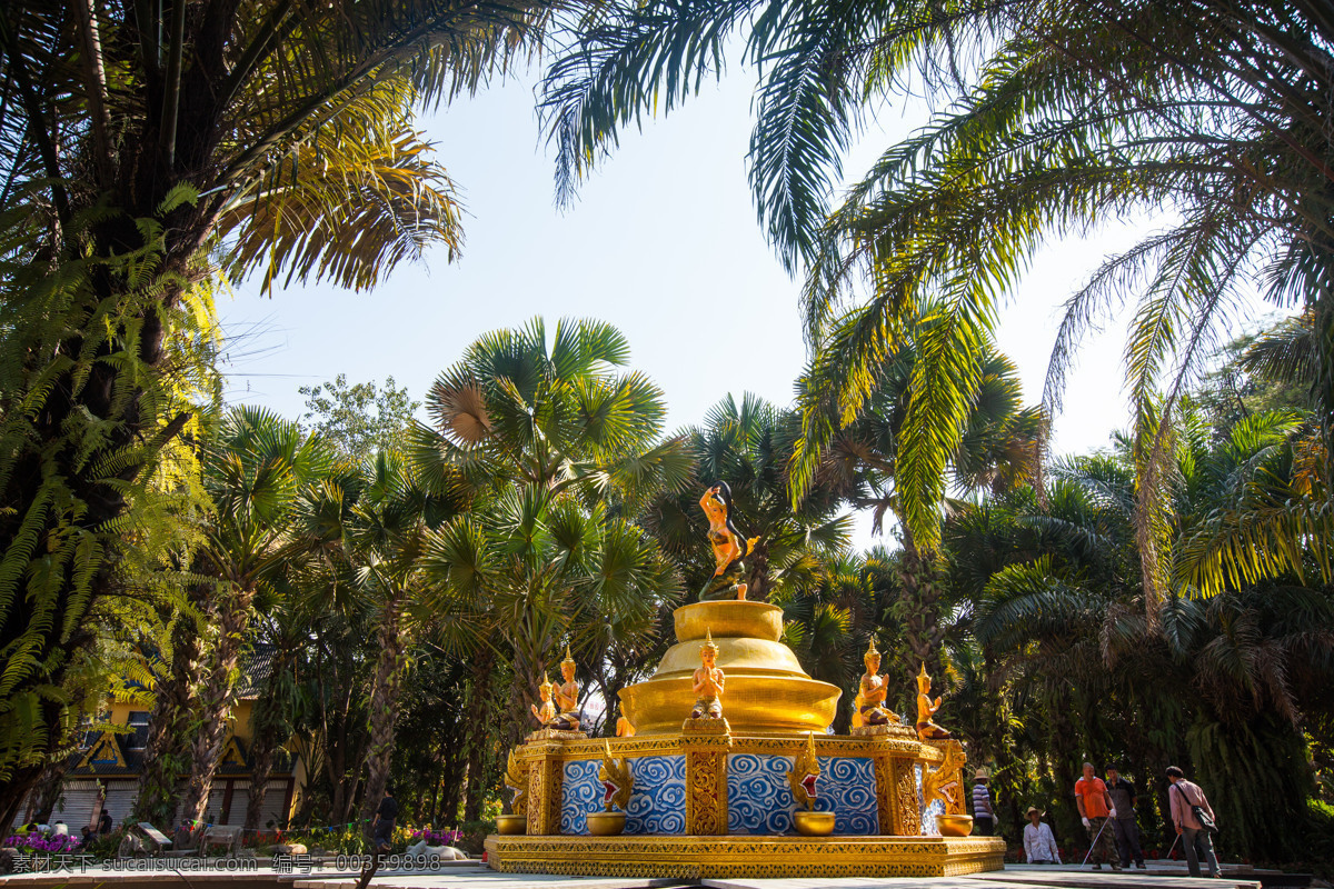 曼听公园 曼 听 公园 云南 西双版纳 风景 房子 少数民族 傣族 国内旅游 旅游摄影