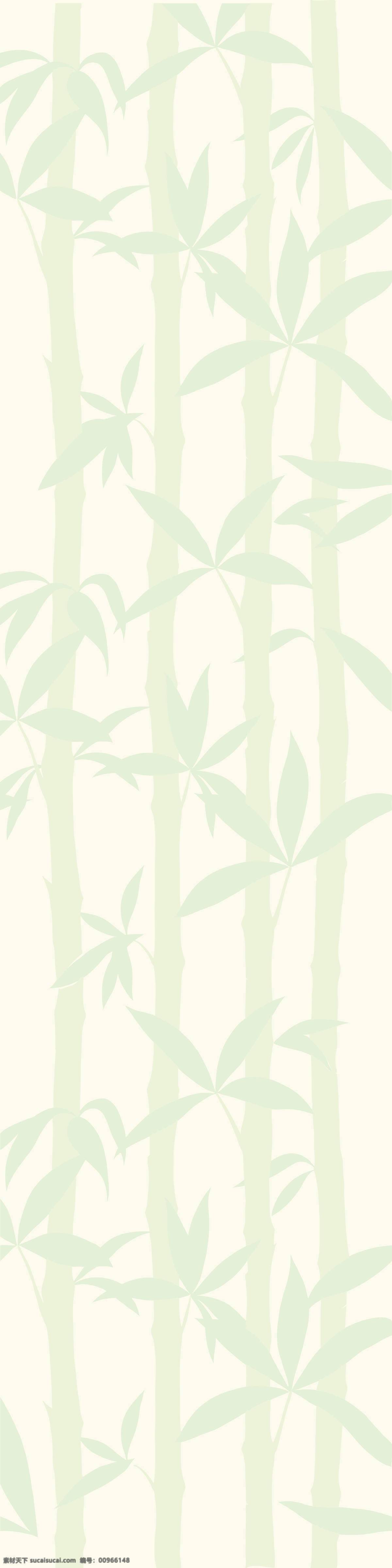 精选 花朵 背景 插画 花纹 卡通 模板 设计稿 手绘 竹子 叶子 图案 素材元素 源文件 矢量图