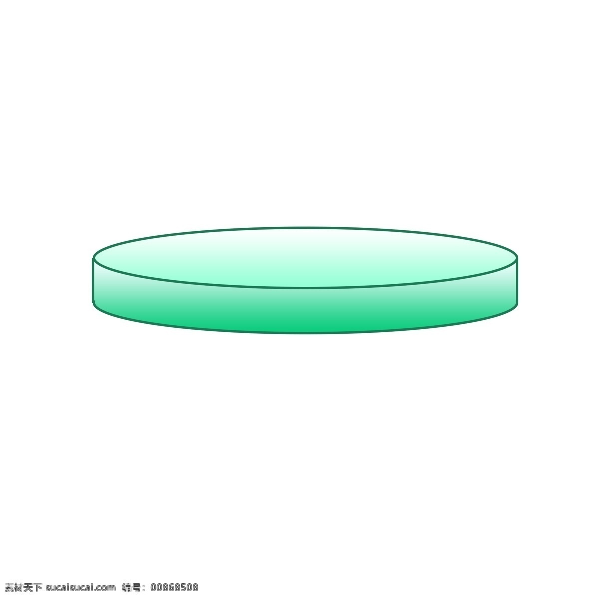 圆形圆盘图案 绿色 圆盘 椭圆 图案