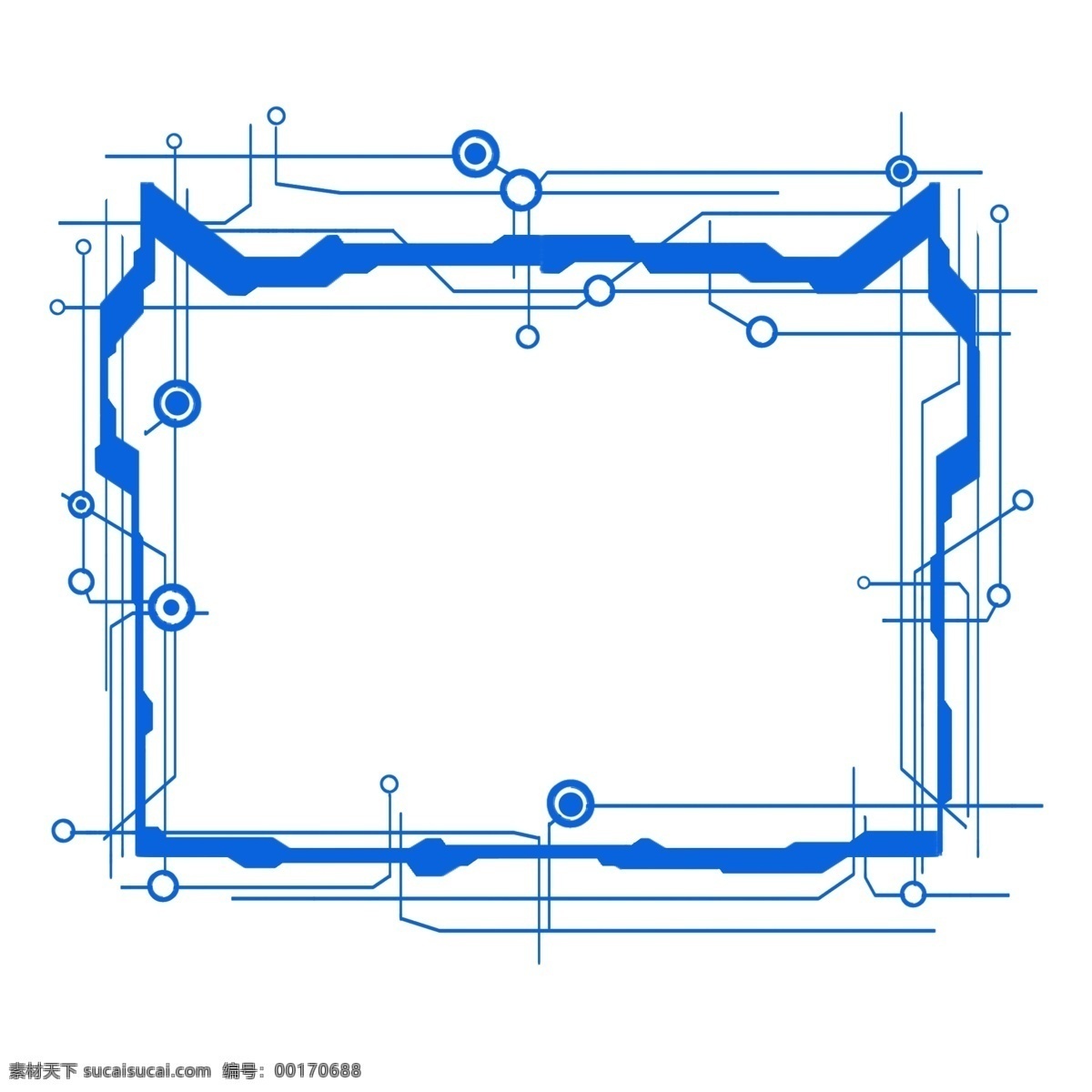 蓝色 矩形 边框 科幻 科技 对话框 底纹 背景 未来 蓝色技术