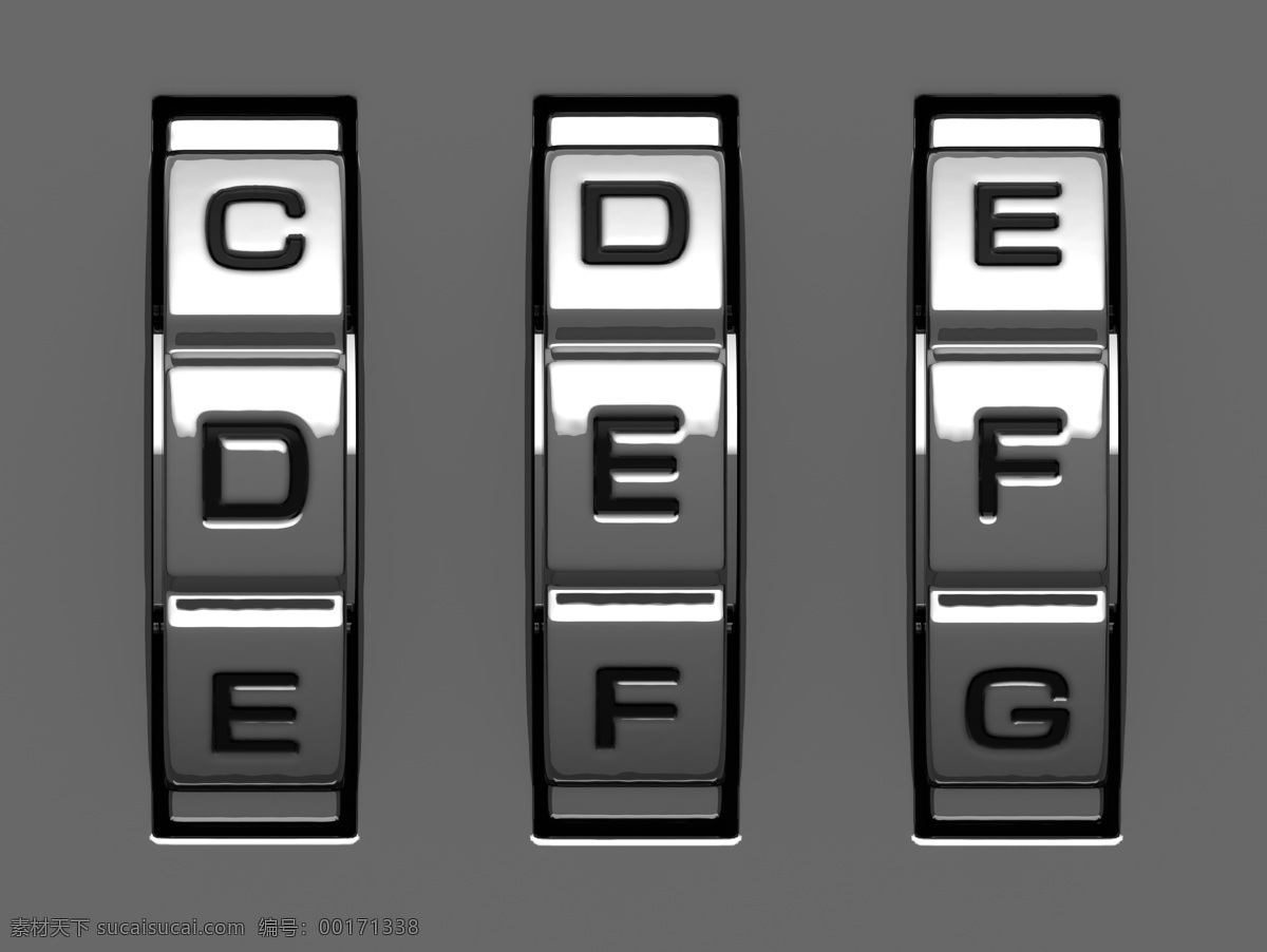 英文 字母 密码锁 滚轮 锁具 保密 金属 密码 其他类别 生活百科