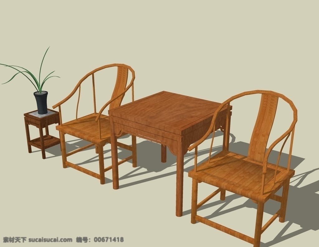 su家具模型 中式座椅 su室内家具 古椅模型 中式家具模型 中式座椅模型 实木家具 室内设计 家具设计 古风住宅设计 环境设计 家居设计 skp