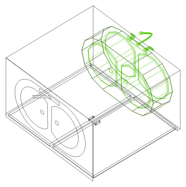 双 半圆 洗菜盆 厨柜 3d cad 厨房 洗菜 线框 用具 cad素材 模型