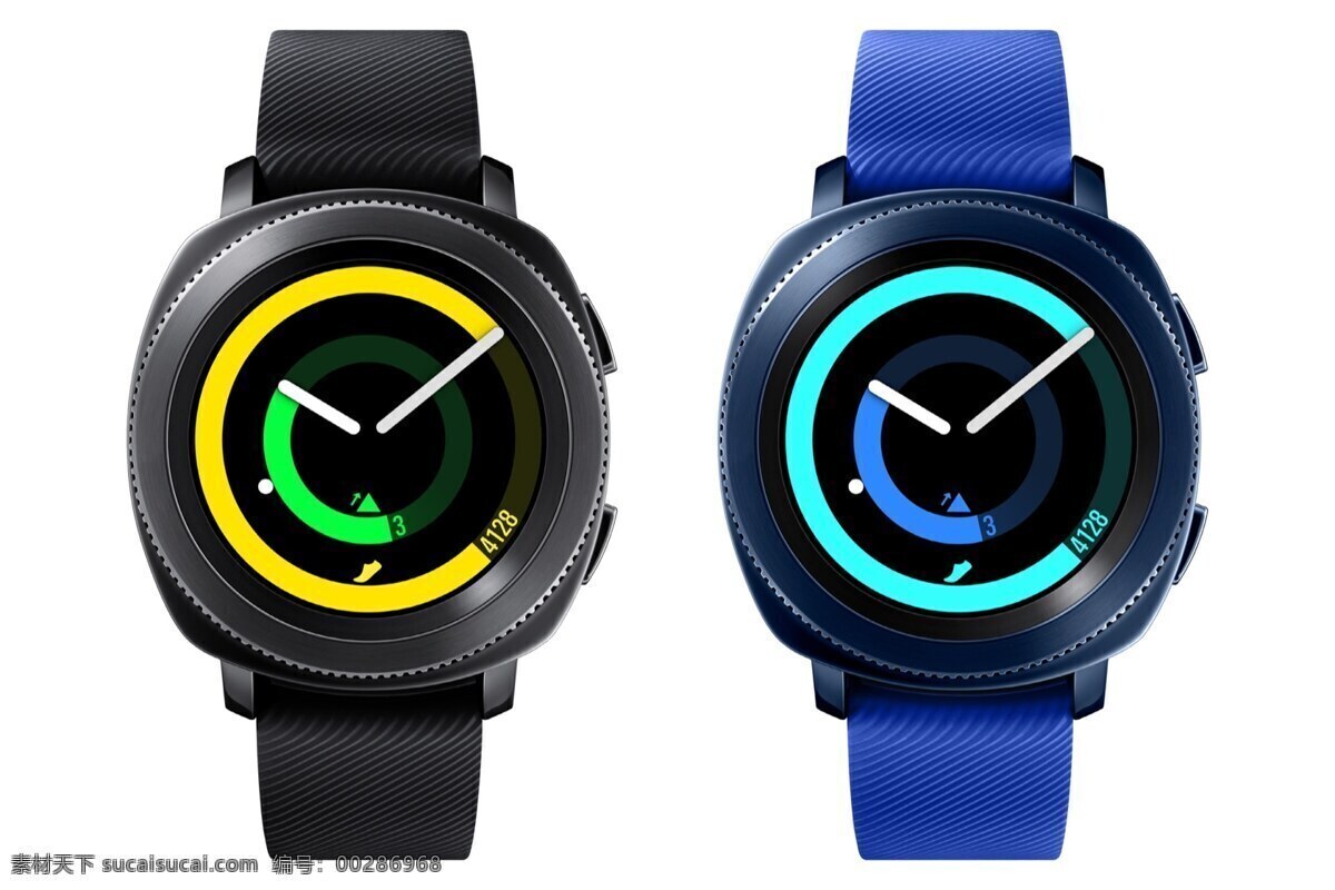 黑色 蓝色 创意 防水 手表 产品 概念手表 时尚 时钟 运动手表 智能