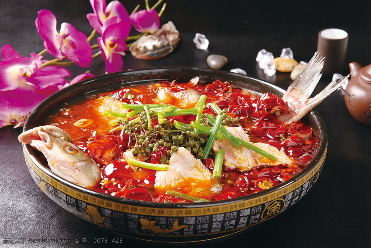 川味水煮鱼 美食 传统美食 餐饮美食 高清菜谱用图