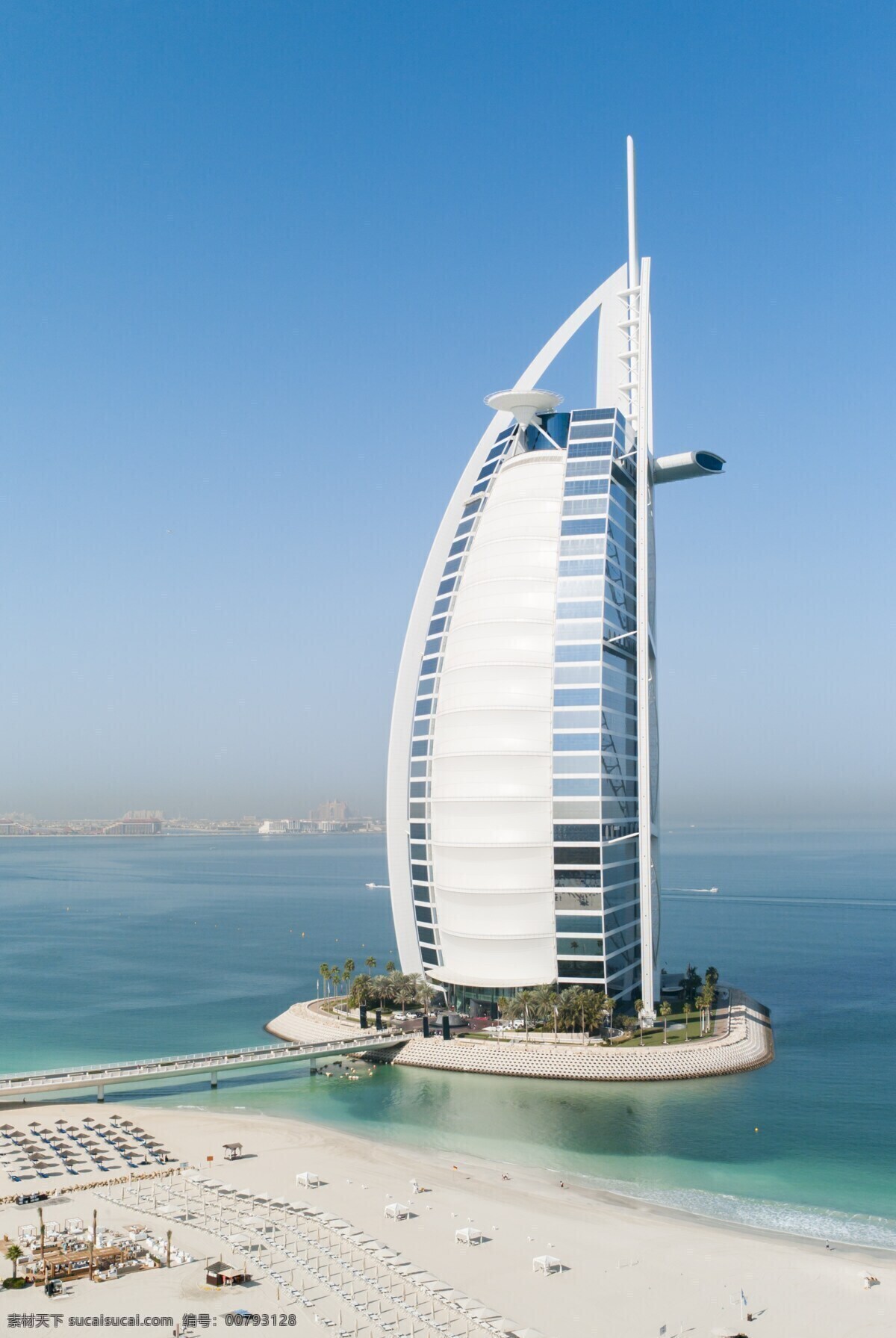 帆船酒店 迪拜建筑 高层建筑 现代建筑 摩天大楼 高楼大厦 城市建筑 地标建筑 建筑园林 建筑摄影