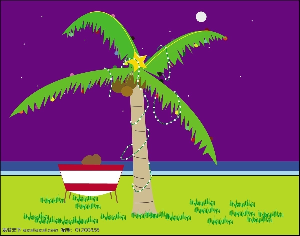 热带海洋背景 假日 明星 蓝色 旅行 草 人 海 海洋 插图 棕榈树 天堂 梦想 放松 冒险 享受 椰子 想象力 没有压力