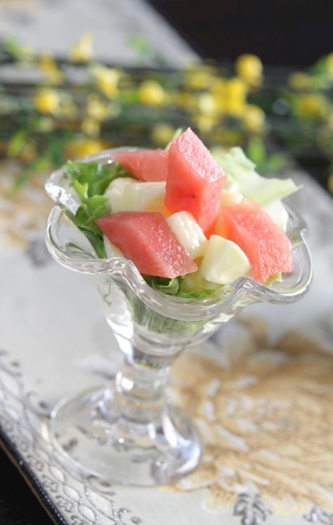 水果拼盘 水果 水果组合 港式甜品 精美果盘 西瓜 餐饮美食 食物原料