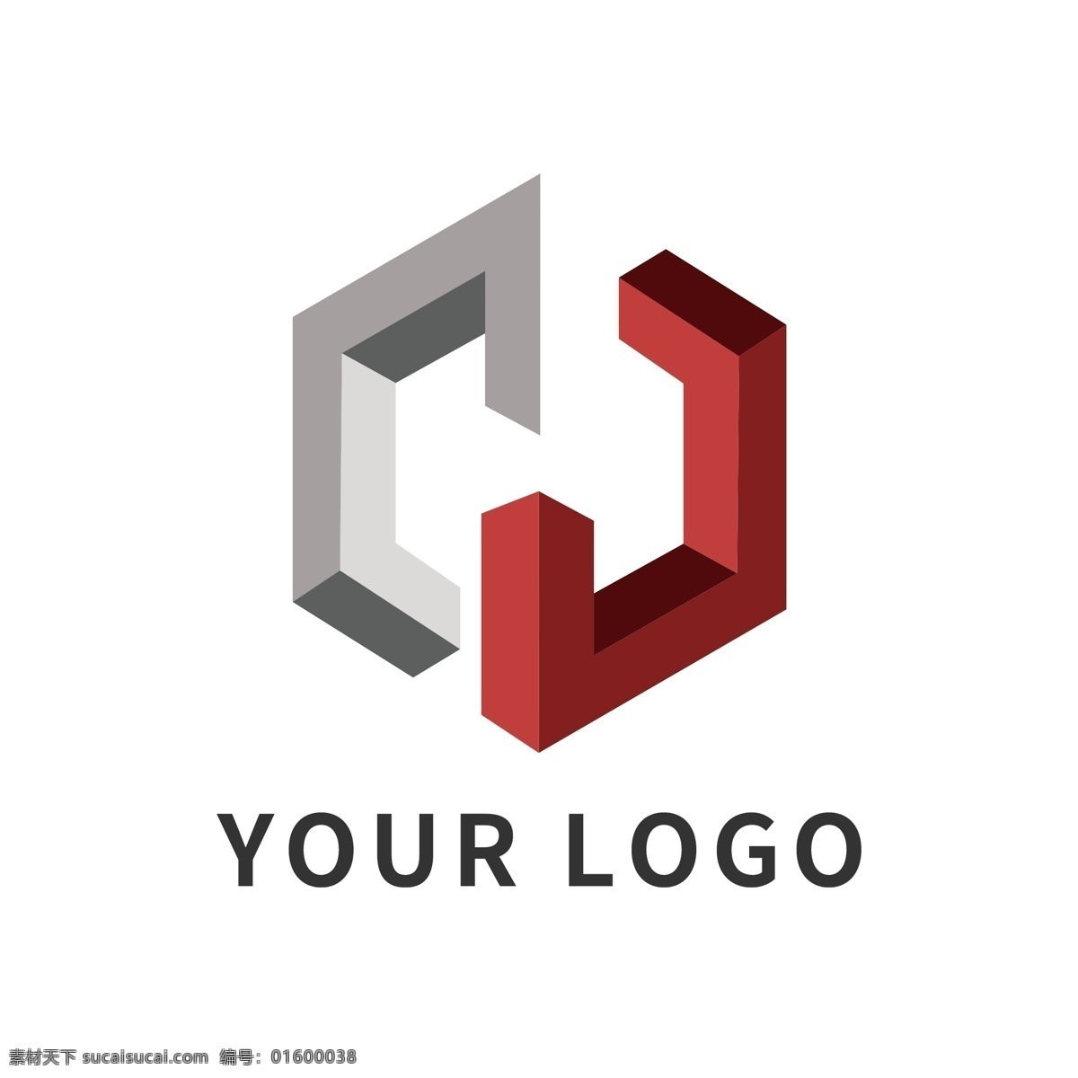 3d 立体 logo 标志 标识 3d标志 3d标识 3dlogo 科技logo