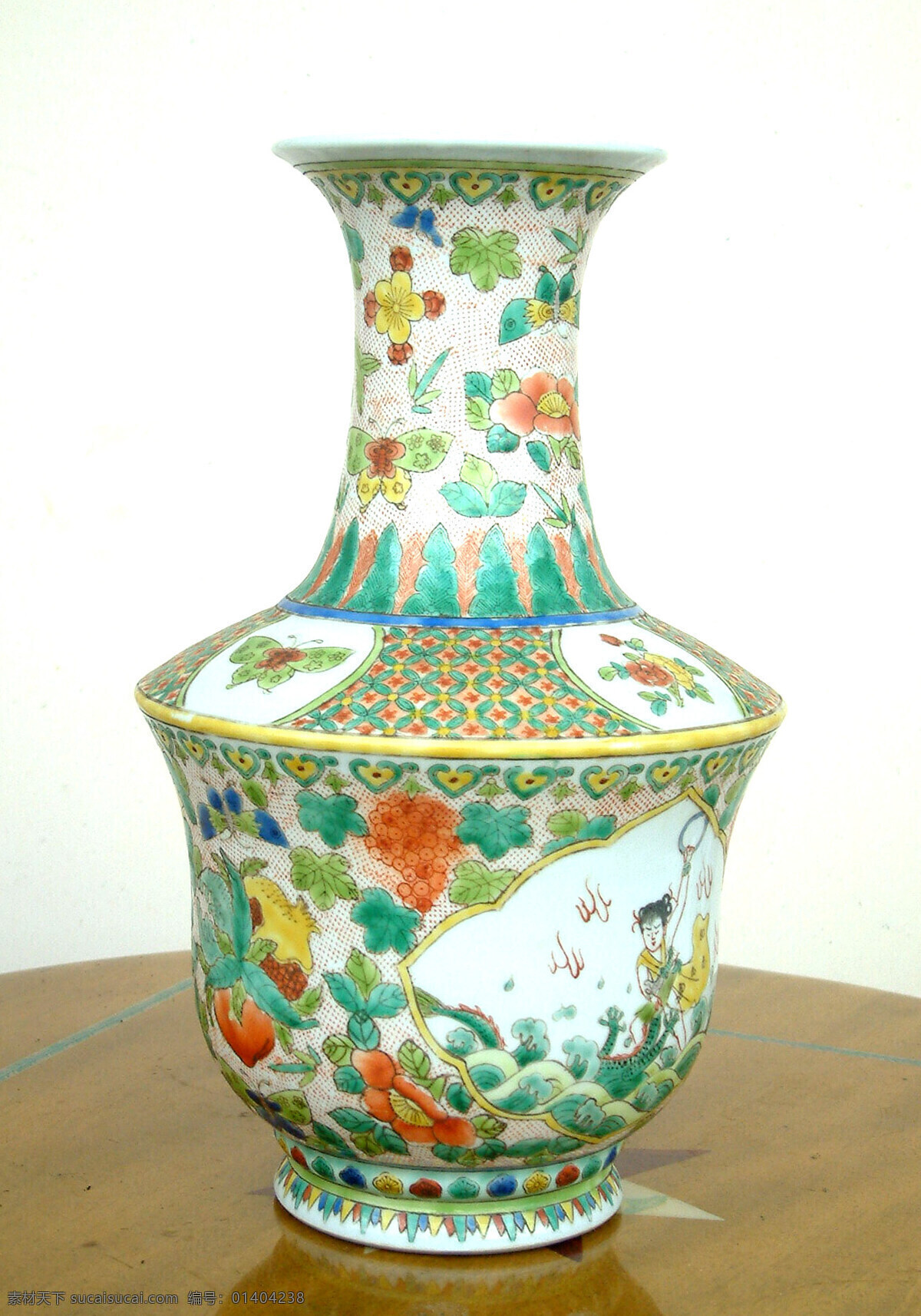 复古花瓶 复古 古玩 葫芦娃 花纹 花瓶 陶瓷 陶艺 传统文化 文化艺术