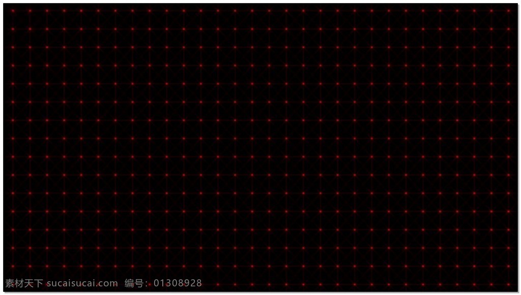 红色 光束 点阵 图 视频 点阵图 掠过 几何 视频素材 动态视频素材