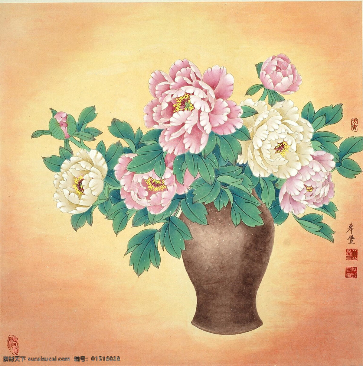 田希丰国画 田希丰 国画 花鸟 工笔 现代 国画艺术 文化艺术 绘画书法