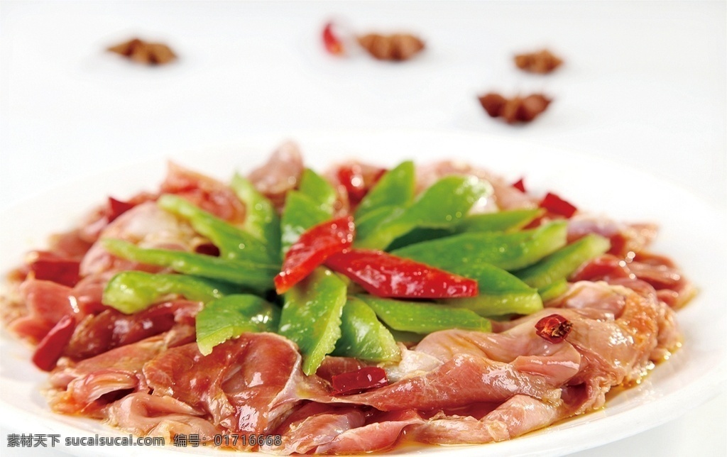 尖椒炒鸡胗 美食 传统美食 餐饮美食 高清菜谱用图