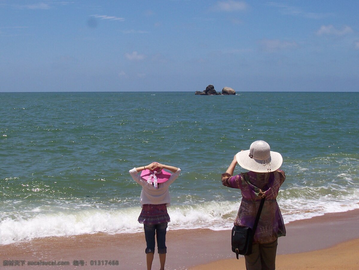 海南 风光图片 风光 海景 蓝天白云 人物 沙滩 山水风景 南风光 观海 岩石 自然景观 风景 生活 旅游餐饮