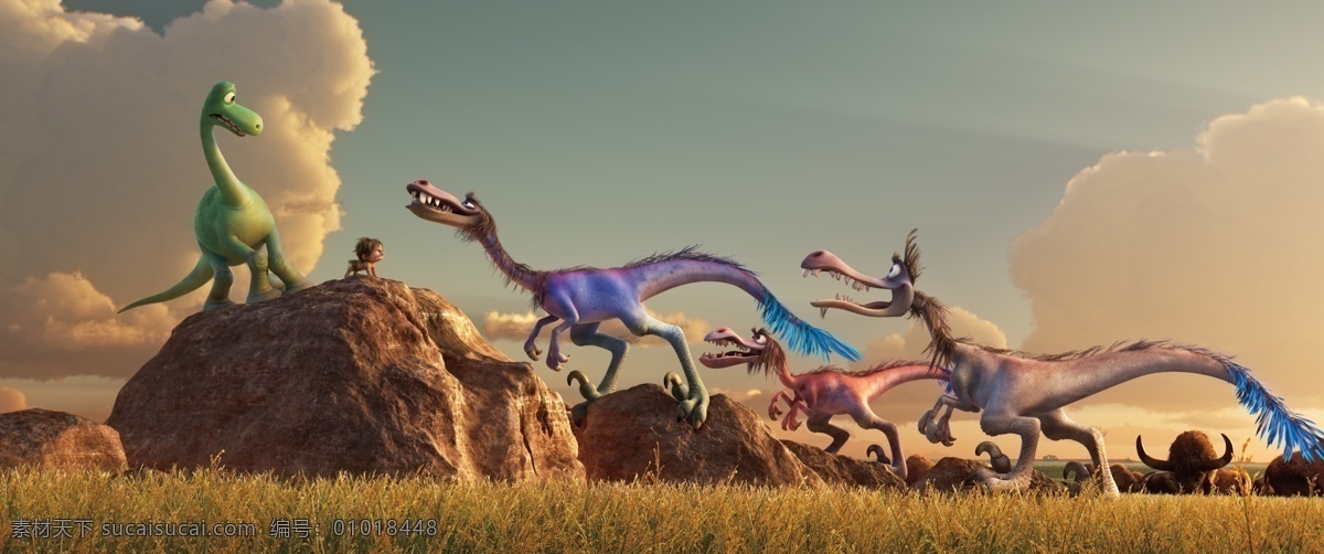 恐龙当家 恐龙与男孩 善良的恐龙 恐龙世界 好恐龙 霸王龙 皮克斯 动画 家庭 喜剧 场景 场景设定 卡通 动画电影 pixar 动漫动画 动漫人物