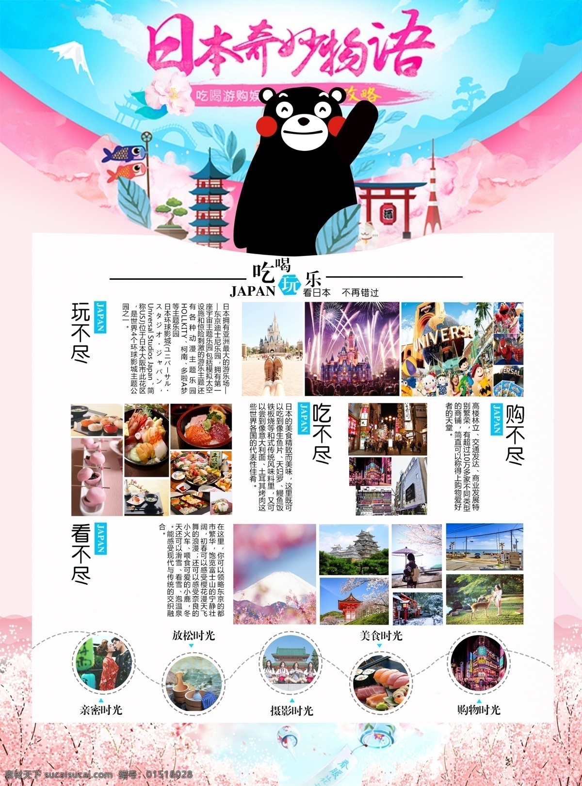 日本dm背面 日本 旅游 dm 宣传单
