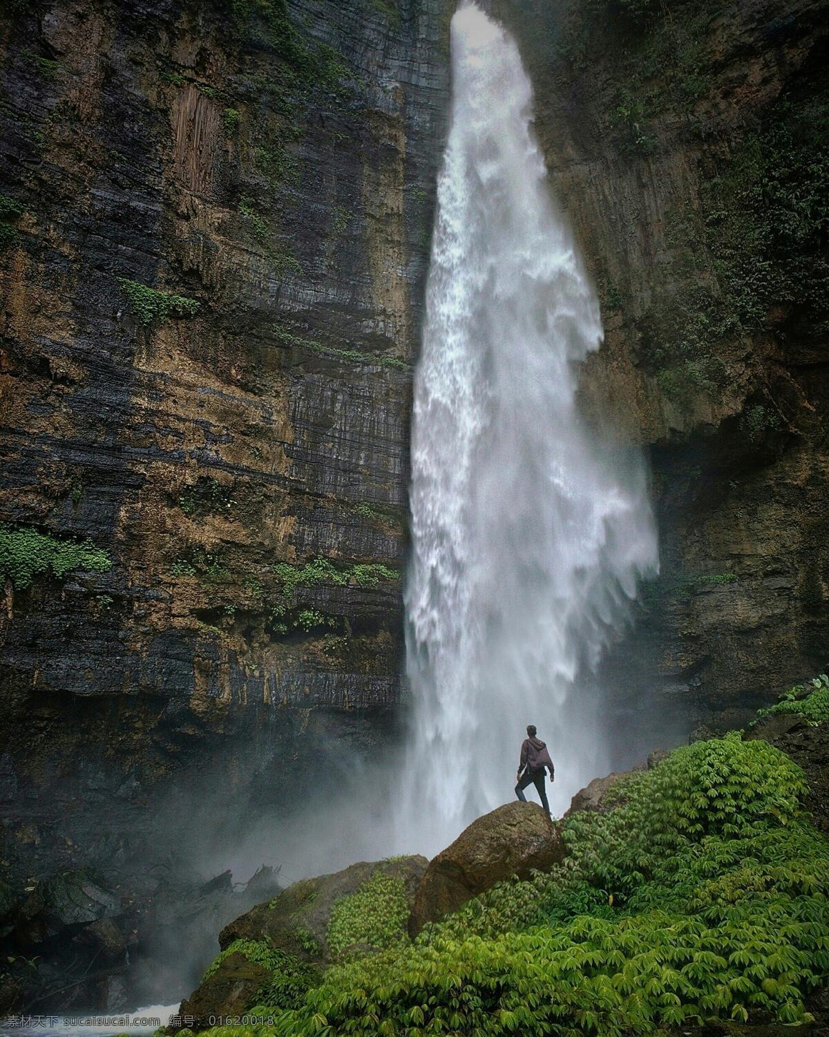 气势磅礴 瀑布 瀑布图片 流水 山水 自然风景 旅游摄影