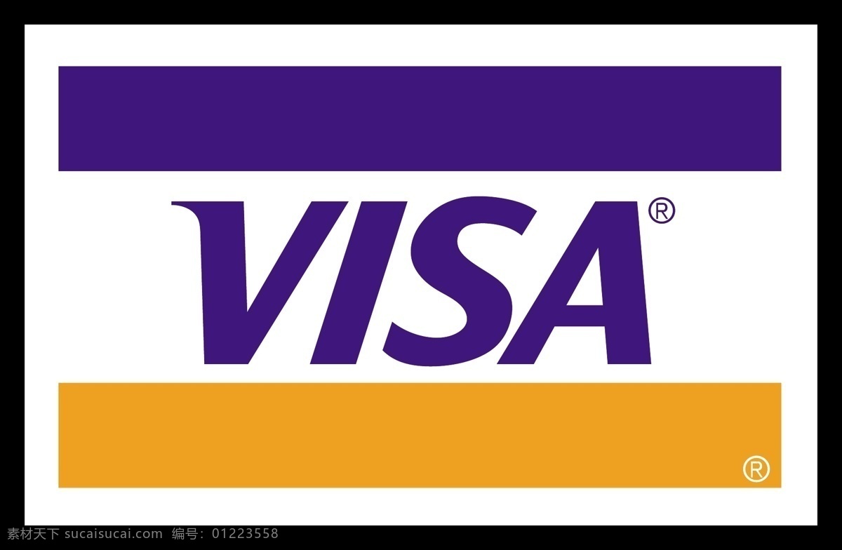 visa 标志 签证 其他载体 矢量图 其他矢量图