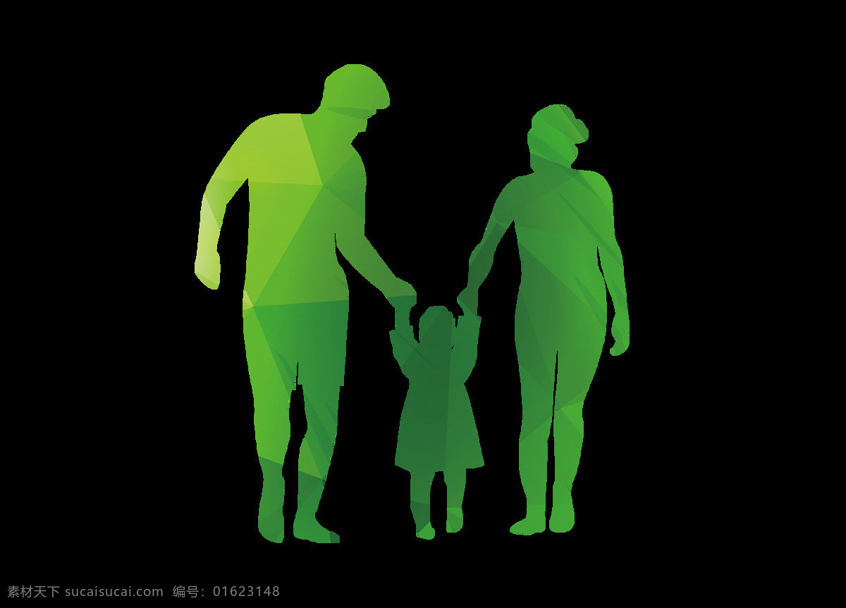 小 清新 绿色 渐变 人物 元素 卡通 小清新 环保 家庭 手绘 绿色渐变 png元素 免抠元素 透明元素