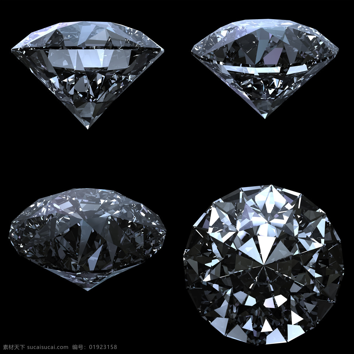 钻石首饰摄影 钻石 宝石 钻石珠宝 珠宝首饰 珠宝服饰 生活百科 黑色
