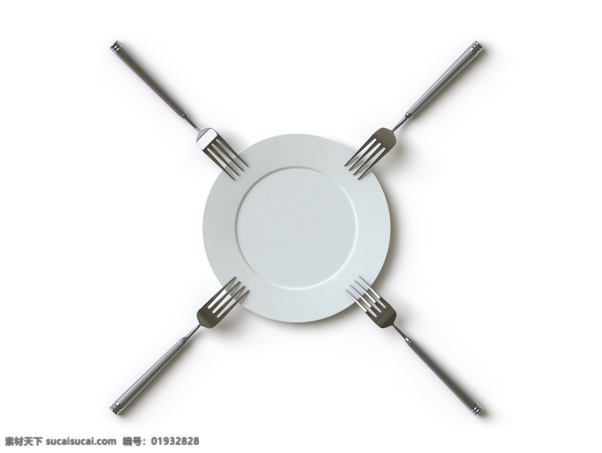 盘子和叉子 盘子 刀 叉 餐具 厨房用品 勺子 生活用品 其他类别 生活百科 白色