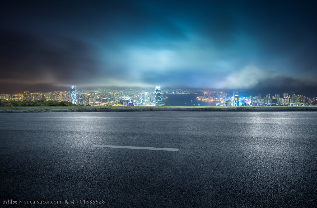 城市夜景 夜景 灯光 公路 夜空 街道夜景 旅游摄影