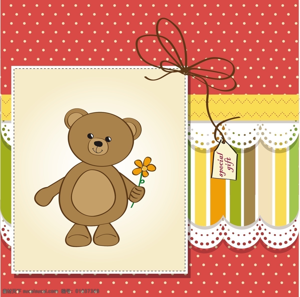 可爱 泰迪 熊 贺卡 鲜花 卡片 礼物 花边 可爱的熊 礼品卡 丰富多彩 剪贴簿 泰迪熊 问候 环 星罗棋布 水平缝 白色